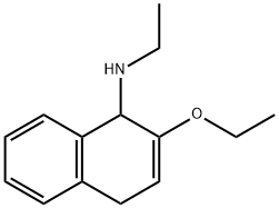 1-Naphthalenamine,2-ethoxy-N-ethyl-1,4-dihydro-(9CI) Struktur