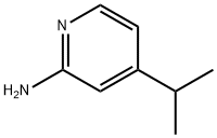 2-Pyridinamine,4-(1-methylethyl)-(9CI) Struktur