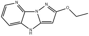 4H-Pyrazolo[5,1:2,3]imidazo[4,5-b]pyridine,2-ethoxy-(9CI) Struktur