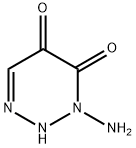 1,2,3-Triazine-4,5-dione,3-amino-2,3-dihydro-(9CI) Struktur