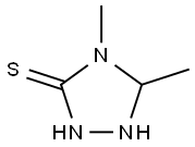 1,2,4-Triazolidine-3-thione,4,5-dimethyl-(9CI) Struktur