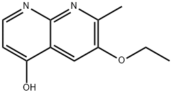 1,8-Naphthyridin-4-ol,6-ethoxy-7-methyl-(9CI) Struktur