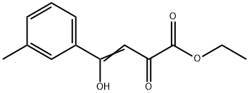 Benzenebutanoic acid, 3-Methyl-.alpha.,.gaMMa.-dioxo-, ethyl est Struktur