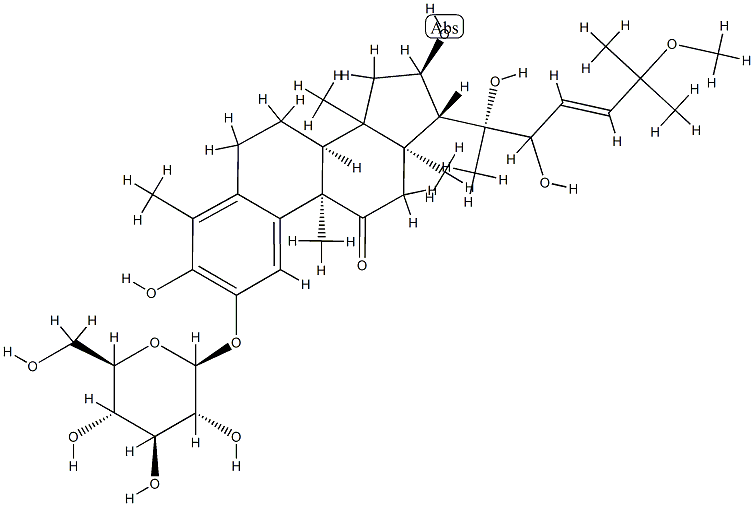 andirobicin A glucoside Struktur