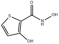 2-Thiophenecarboxamide,N,3-dihydroxy-(9CI) Struktur