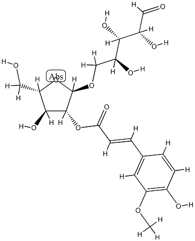 feruloyl arabinobiose Struktur