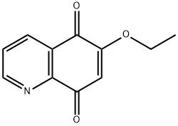 5,8-Quinolinedione,6-ethoxy-(9CI) Struktur