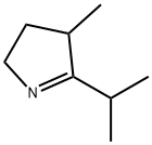 2H-Pyrrole,3,4-dihydro-4-methyl-5-(1-methylethyl)-(9CI) Struktur