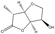 D-Gluconic acid, 3,6-anhydro-2-deoxy-2-fluoro-, gamma-lactone (9CI) Struktur