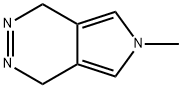 1H-Pyrrolo[3,4-d]pyridazine,4,6-dihydro-6-methyl-(9CI) Struktur