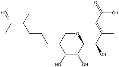 4-hydroxymonic acid Struktur