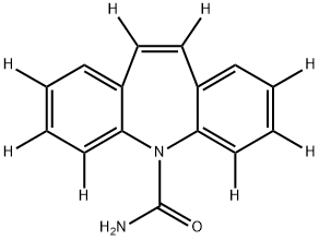 [2H8]-Carbamazepine Struktur