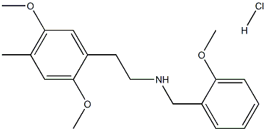 25D-NBOMe (hydrochloride) Struktur