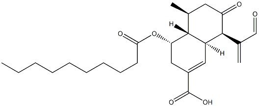 1-O-decanoylpanal Struktur