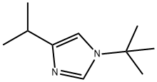 1H-Imidazole,1-(1,1-dimethylethyl)-4-(1-methylethyl)-(9CI) Struktur