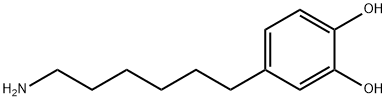 1,2-Benzenediol,4-(6-aminohexyl)-(9CI) Struktur