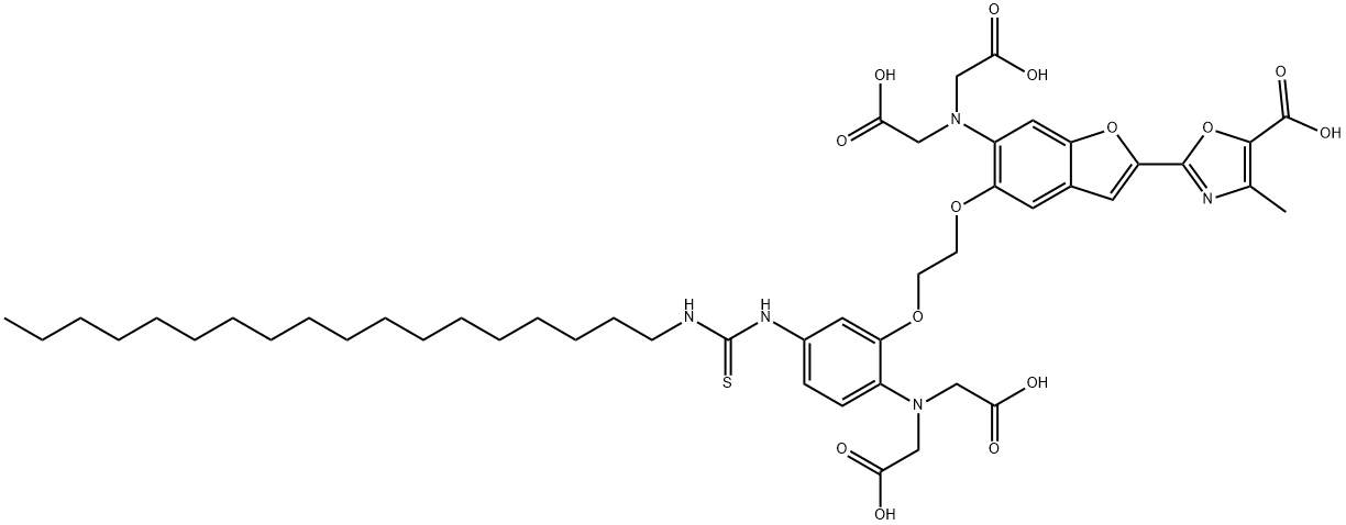 C18-fura-2 Struktur