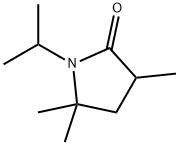 2-Pyrrolidinone,3,5,5-trimethyl-1-(1-methylethyl)-(9CI) Struktur