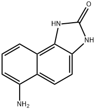 2H-Naphth[1,2-d]imidazol-2-one,6-amino-1,3-dihydro-(9CI) Struktur