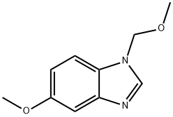 1H-Benzimidazole,5-methoxy-1-(methoxymethyl)-(9CI) Struktur