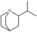 1-Azabicyclo[2.2.2]octane,2-(1-methylethyl)-(9CI) Struktur