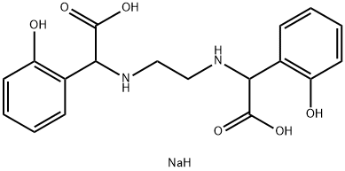 Ethydiaminedhephen acetic sodium salt Struktur