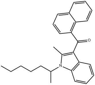 JWH 011 Struktur