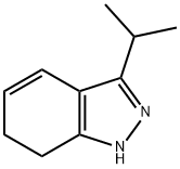 1H-Indazole,6,7-dihydro-3-(1-methylethyl)-(9CI) Struktur