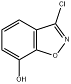 1,2-Benzisoxazol-7-ol,3-chloro-(9CI) Struktur