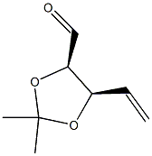 D-erythro-Pent-4-enose, 4,5-dideoxy-2,3-O-(1-methylethylidene)- (9CI) Struktur