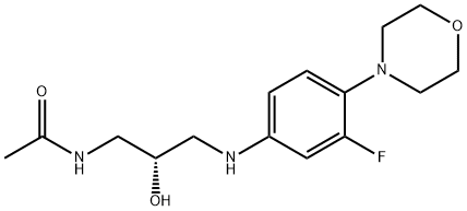 N,O-Descarbonyl (S)-Linezolid Struktur