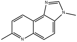 3H-Imidazo[4,5-f]quinoline,3,7-dimethyl-(9CI) Struktur