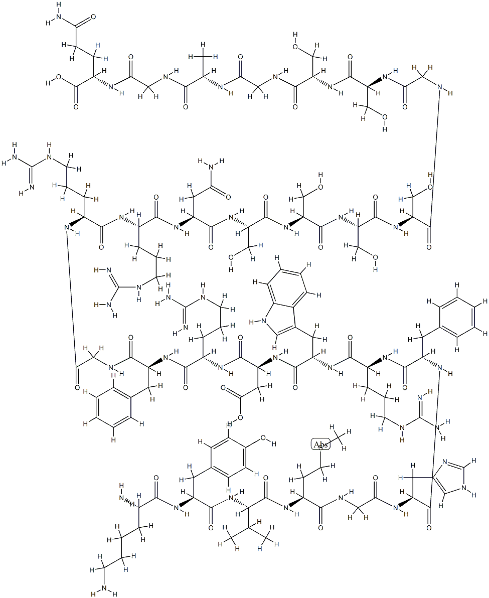 Lys-γ3-MSH Struktur