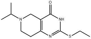 9-ethylsulfanyl-4-propan-2-yl-4,8,10-triazabicyclo[4.4.0]deca-8,11-die n-7-one Struktur