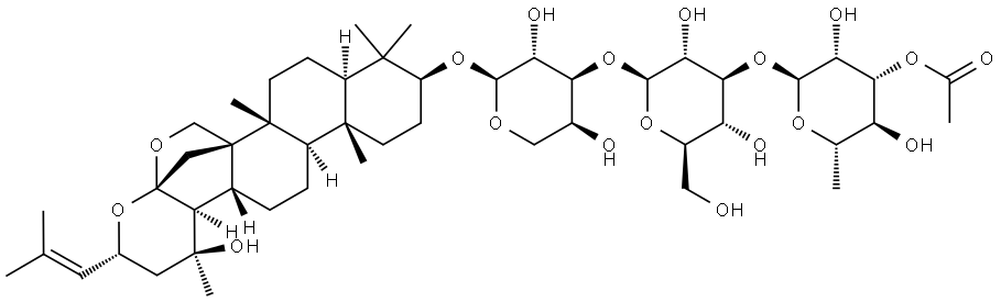 zizyphoiside C Struktur