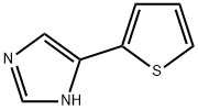 4-(2-thienyl)-1H-imidazole(SALTDATA: FREE) Struktur