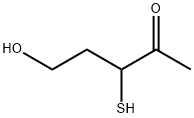 2-Pentanone, 5-hydroxy-3-mercapto- (6CI,7CI,9CI) Struktur