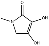 2H-Pyrrol-2-one,1,5-dihydro-3,4-dihydroxy-1-methyl-(9CI) Struktur