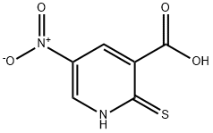 3-Pyridinecarboxylicacid,1,2-dihydro-5-nitro-2-thioxo-(9CI) Struktur