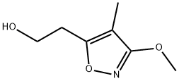 5-Isoxazoleethanol,3-methoxy-4-methyl-(9CI) Struktur