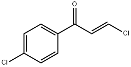 (E)-4',β-Dichloroacrylophenone Struktur