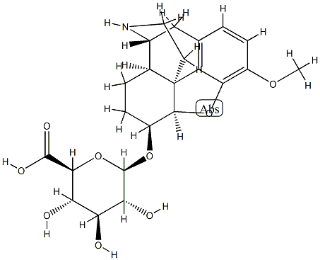 Dihydronorcodeine 6-Glucuronide Struktur