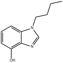 1H-Benzimidazol-4-ol,1-butyl-(9CI) Struktur