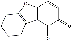 1,2-Dibenzofurandione, 6,7,8,9-tetrahydro- (9CI) Struktur