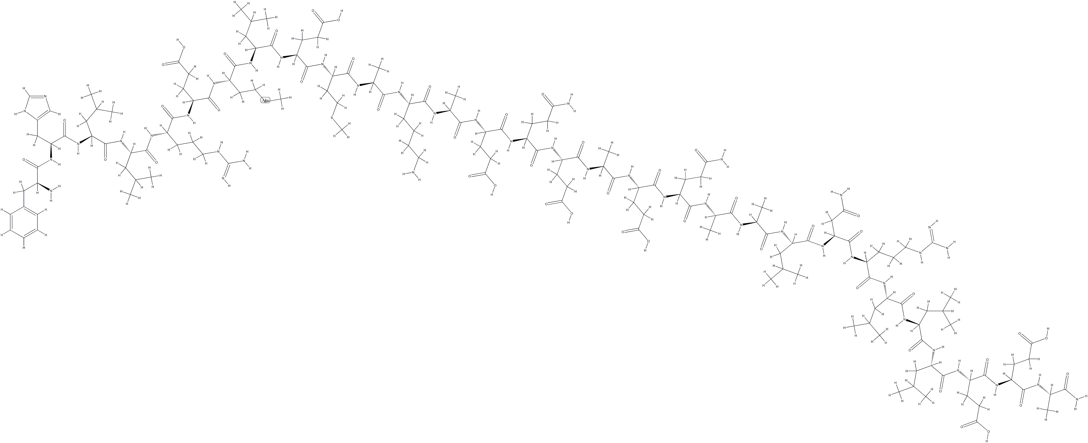 a-Helical Corticotropin Releasing Factor (12-41) Struktur