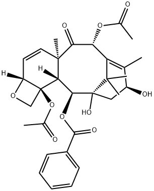 Δ6,7-Baccatin III Struktur