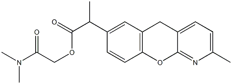 Tilnoprofen arbamel Struktur