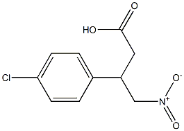 Baclofen impurity 4 Struktur