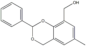 4H-1,3-Benzodioxin-8-methanol,6-methyl-2-phenyl-(9CI) Struktur