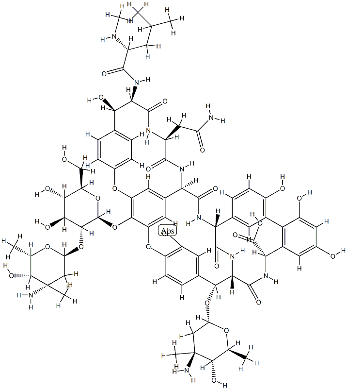 Orientiparcin Struktur